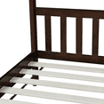 thumbnail image 5 of ENYOPRO House Bed with Fence, Wood House Bed, Floor Bed Frame, Twin Canopy Bed for Bedroom, No Box Spring Needed (Espresso), 5 of 6