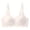 Pink, variant on Women's Jelly Bra Seamless Wireless Bralette Breathable Thin Cup No Underwire Supportive Everyday T Shirt Bras
