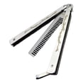 thumbnail image 1 of Langgg Training Comb Beauty Styling Tools Foldable Hairbrush Women Men Beginner Professionals Salon Shop Combing Tools Accessory Silver, 1 of 8