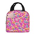 thumbnail image 1 of Disketp Colorful Donuts 1 Bolsa Térmica para Almuerzo para Hombre y Mujer, Ideal para Trabajo, Senderismo y Picnic, 1 of 8