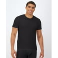 thumbnail image 2 of Hanes Men's Crewneck Undershirt 4-Pack T-Shirt Tee Comfort Fit Stretch Ultimate, 2 of 7