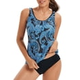 thumbnail image 3 of BIKINX Tankini Swimsuits for Women Plus Size Swimwear Tummy Control Two Piece Bathing Suits, 3 of 6