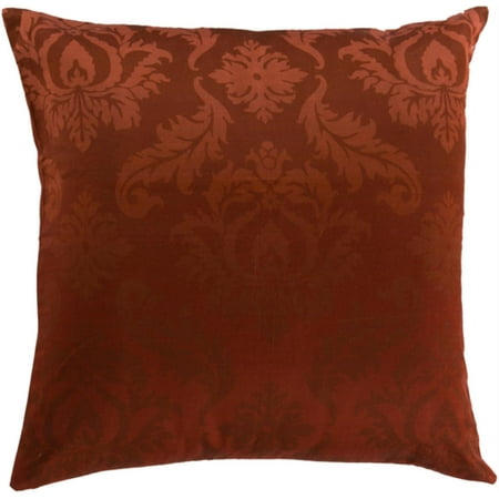 Surya Elizabeth 18  x 18  Garnet And Camel Pillow Cover SY014-1818