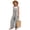 Grey, variant on Coerni Summer Romper for Girls Spaghetti Strap Wide Leg Jumpsuit with Pocket Solids Casual Lightweight Overalls 4-15 Years