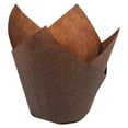 thumbnail image 2 of Hoffmaster Tulip Baking Cups, Small, Chocolate Brown, Case Of 1,000 Cups, 2 of 2