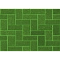 thumbnail image 1 of Ahgly Company Machine Washable Indoor Rectangle Transitional Deep Emerald Green Area Rugs, 2' x 5', 1 of 7