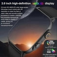 thumbnail image 4 of Series 8 Adult's Bluetooth Call Sports Smartwatch Screen Super Smartwatch Always Displays Time Adult WATCH, 4 of 5