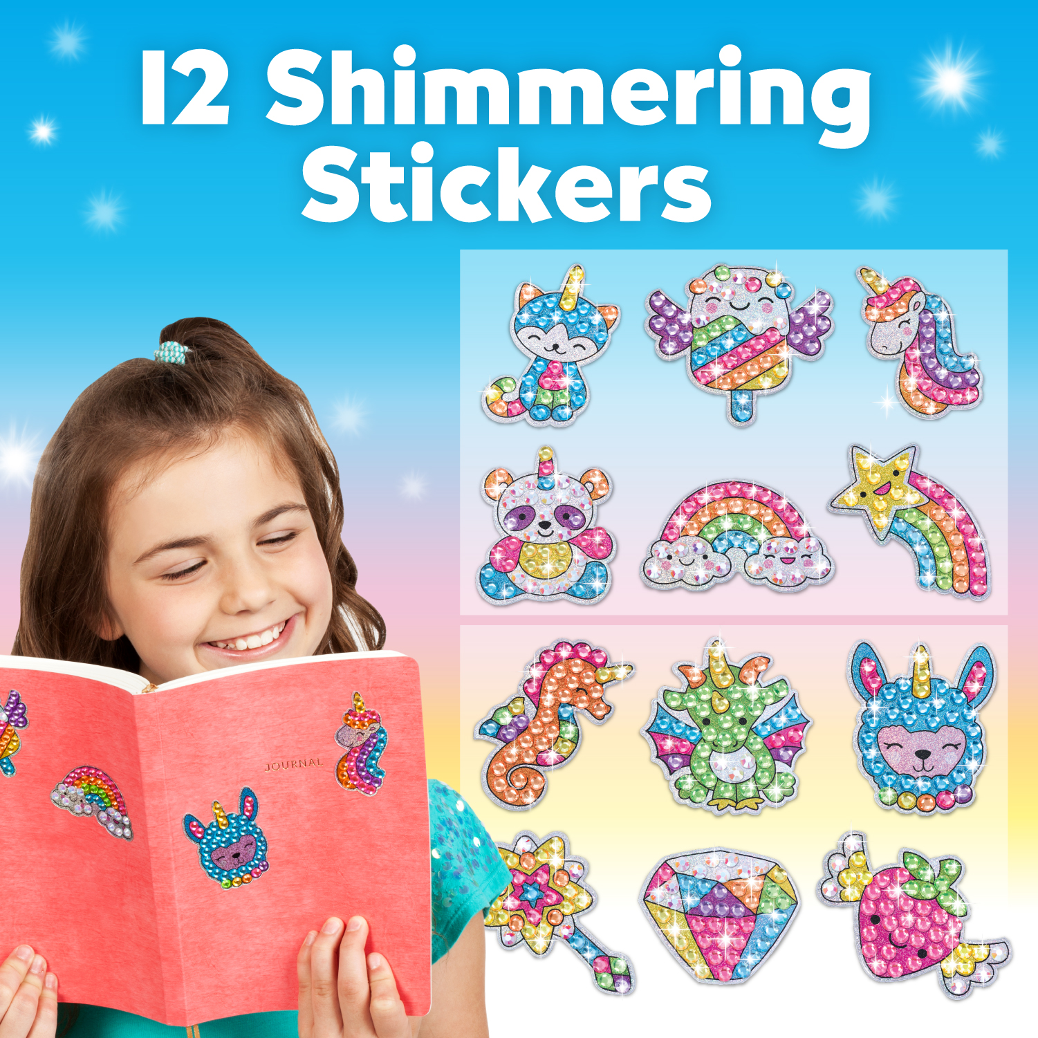 Creativity for Kids Big Gem Diamond Painting Kit: Magical Unicorn photo 2