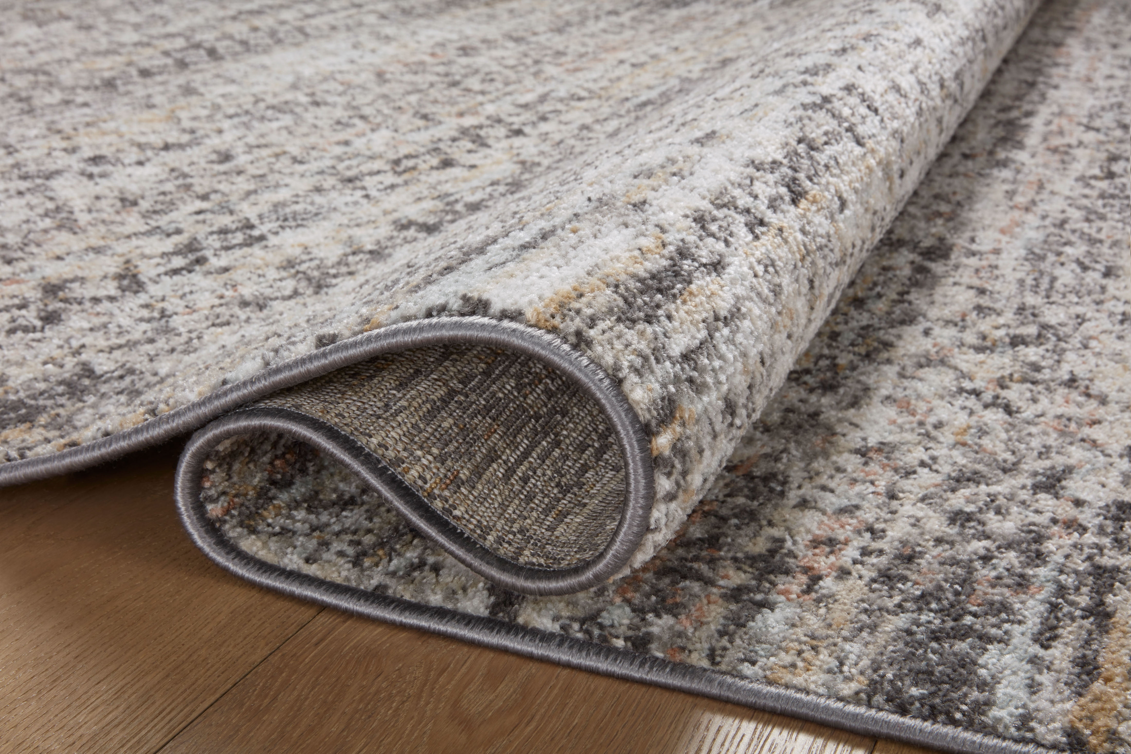 Loloi Monroe Grey / Multi 2'-6" x 4'-0" Accent Rug