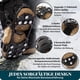 thumbnail image 2 of Apuakthei Crampones para Botas de Montaña, Clavos para Zapatos con 11 Dientes de Acero Inoxidable, Clavos Antideslizantes para Zapatos, Crampones, Tacos para Hielo para Senderismo, Trekking, Nieve,, 2 of 5