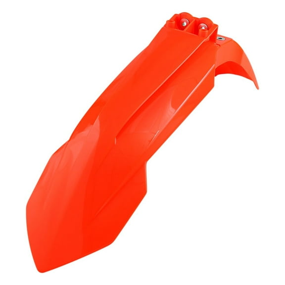 UFO Orange Plastic Front Fender (KT04083-FFLU)