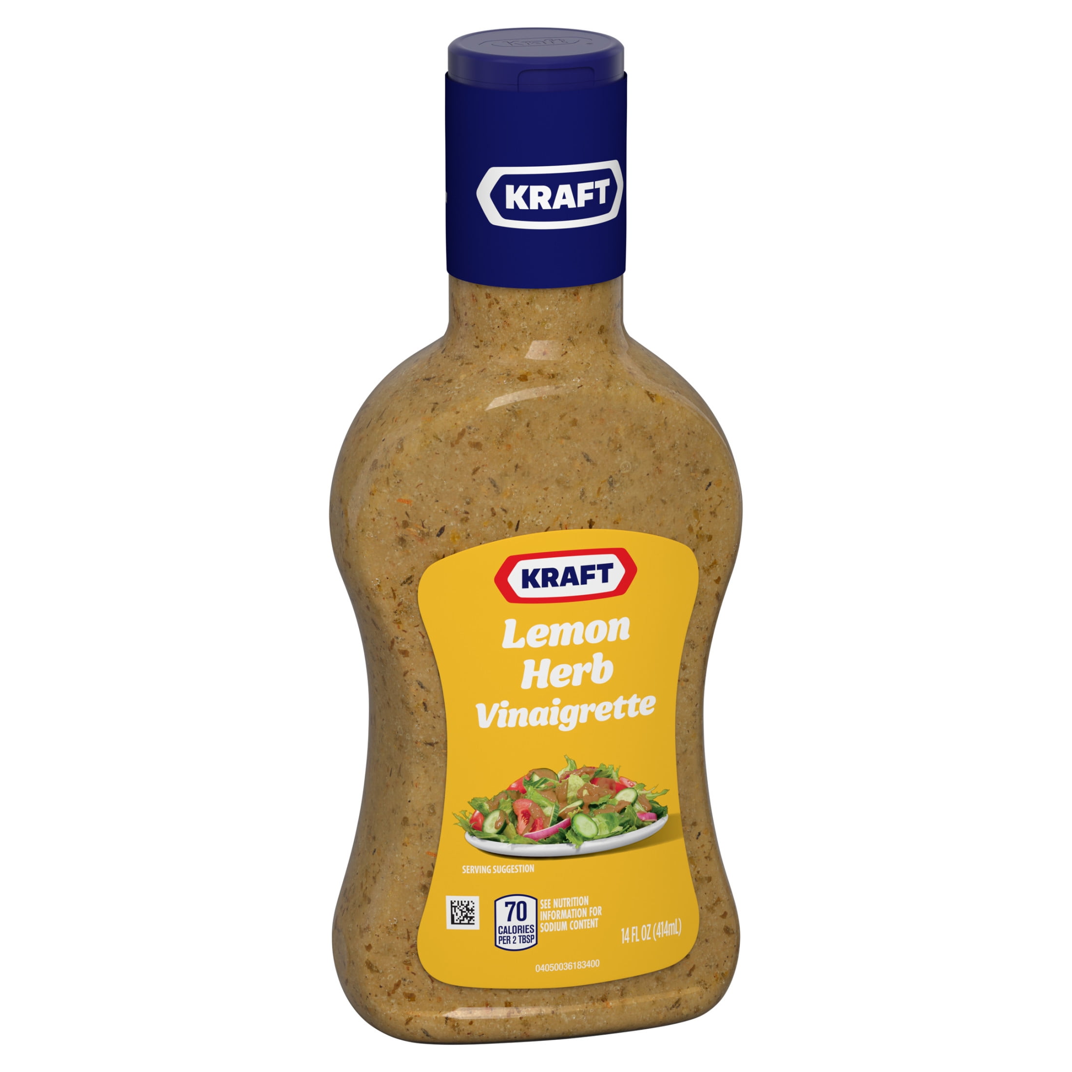 Kraft Lemon Herb Vinaigrette, 14 fl oz Bottle