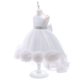 thumbnail image 1 of Vestido infantil con tutú de malla y flores para espectáculo infantil grande, 1 of 6