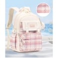 thumbnail image 6 of School Backpack for Girls Cute with Lunch Box Pencil Case for Teens Kids Lightweight Bookbag for Elementary Middle High College 3PCS Quilted, 6 of 6