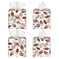 thumbnail image 5 of Rocae Rugby Style for High-grade Leather Tissue Box, Exquisite Fashionable Design, Office Tissue Box, Waterproof Family Tissue Box, 5 of 8
