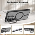thumbnail image 4 of . Funda FDN InFrame Mag para Samsung S25 PLUS - Negro Transp, 4 of 8
