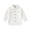 White, variant on Toddler Boys Oxford Shirt Solid Long Sleeve Button Down Dress Shirt Spring/Fall Casual Preppy Jacket Coat with Chest Pocket