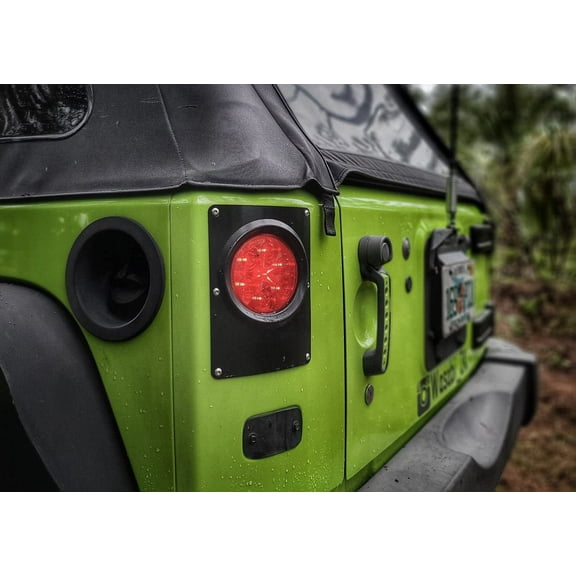 Motobilt Round Tail Light Conversion Kit for JK/JKU