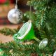 thumbnail image 3 of Adorno de cristal de Margarita de cóctel navideño, Adorno soplado de cristal de bebida navideña para decoración de árbol de Navidad, 3 of 3