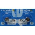 thumbnail image 1 of 2 Renata 364 SR621SW Silver Oxide Zero Mercury Electronic Batteries, 1 of 1