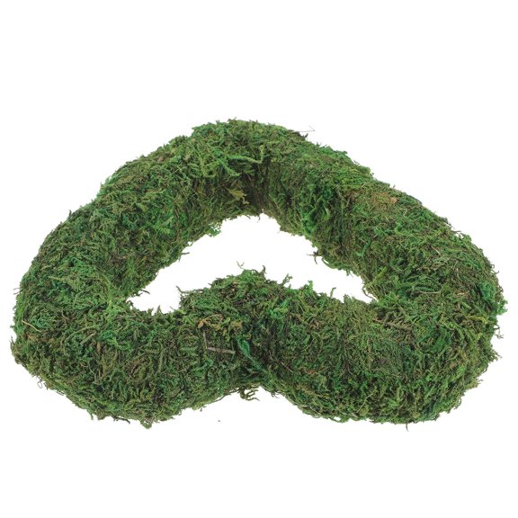 KALLORY DIY Moss Ring Wreath Ring Moss Garland Ring Wall Hanging Decoration for Party