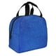 thumbnail image 2 of Easygdp Blue Glitter Bolsa Térmica Premium - Tela Oxford Impermeable, Gran Capacidad, Bolsillo Frontal, Unisex para Trabajo, Escuela, Actividades al Aire Libre y Picnics, 2 of 8