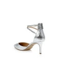thumbnail image 3 of Jewel Badgley Mischka Emmie Crystal Embellished Ankle Strap Pumps, 3 of 7