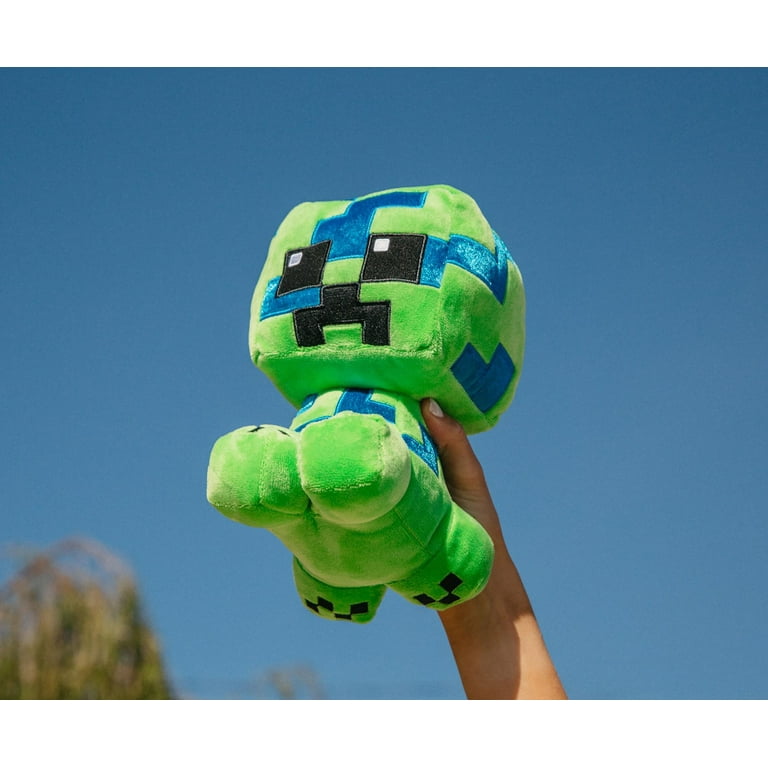 Minecraft Adventure Series Crafter Charged Creeper Plush Toy 9 Inches Tall