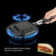 thumbnail image 1 of Sartén tostadora multifuncional de doble cara para desayuno Tostadora Sartén antiadherente Waffle Maker para Chaffles, Paninis, Hash Browns, o cualquier desayuno, almuerzo y merienda Ecomeon  no, 1 of 5