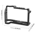 thumbnail image 2 of For Canon EOS-RP PULUZ Metal Camera Cage Stabilizer Rig(Black), 2 of 6