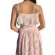 thumbnail image 5 of VISgogo Vestido de tirantes para mujer, vestido midi irregular de verano con tirantes finos y cordones de encaje VISgogo  moda, 5 of 7