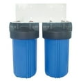 thumbnail image 4 of Whole House 10" Big Blue Water Filter System + Filters (Sediment, Carbon), 4 of 5