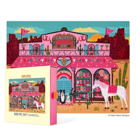 Cactus Cowgirl Co. 500 Piece Puzzle
