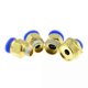 thumbnail image 2 of Pneumatic Quick Release Fitting Connector 6mm 8mm 10mm 12mm OD Hose Tube to 1/8 1/4 3/8 1/2 Thread Air Compressor Joint Coupler, 2 of 5