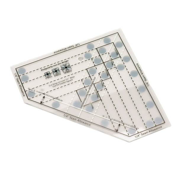 Mini Quilting Ruler, Precise Scale Saving Time Lightweight Acrylic DIY ...