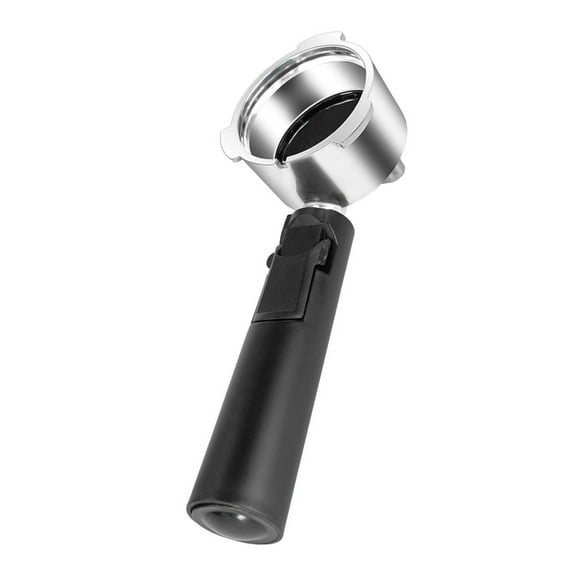 51mm Coffee Filter Holder with Bottom Easy Cleaning Three Ear Espresso Machine Portafilter Replacement Accessories