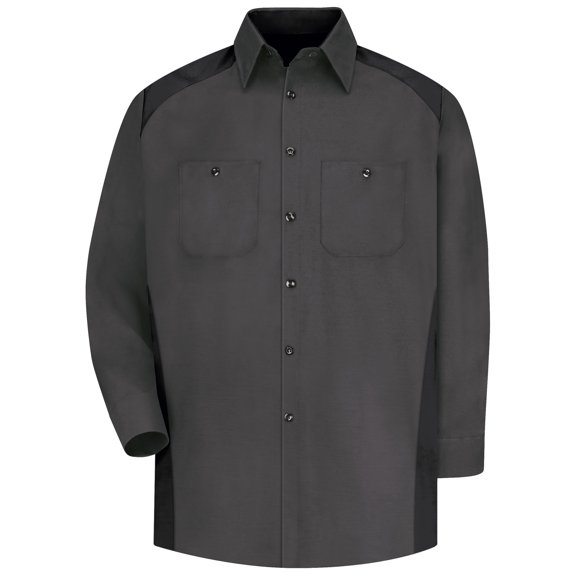 Red Kap Men's Long Sleeve Motorsports Shirt