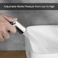 thumbnail image 3 of Ensemble de Pulvérisateur de Bidet de Toilette Portable avec Double Mode (Jet / Flux), Kit Accessoire de Fixation de Bidet, Réservoir Mural / WC Monté, Douche Muslim pour l'Auto-nettoyage, 3 of 7
