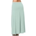 thumbnail image 3 of KOGMO Womens Casual Maxi Skirt with Waist Drawstring and Side Pockets (S-3X), 3 of 7