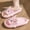 Pink, variant on Herrnalise Boys Girls Summer Slippers Cute Cartoon Bunny Children Non-Slip Beach Water Shoes Kids Shower Pool Slippers Bathroom Sandals