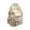A003- White, variant on Casual Backpack, Back to School Supplies College, Multiple Pockets, Nylon Fabric, 18X13X7 Inch Large Capacity Daily Use Daypack with Laptop Compartment, Top Handle, Adjustable