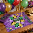 thumbnail image 1 of Yusimy Carnival Table Mats Mask Festival Table Mats for Restaurant Atmosphere Decoration Heat - Insulating Mats, 1 of 7
