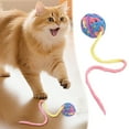 thumbnail image 1 of Interactive Cat Toy with Ropes and Yarn for Play and Exercise in Indoor Environments, 1 of 4