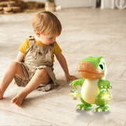 Interactive Musical Walking Following Dinosaur Toy,Dancing And Singing Dinosaur Children's Toys Rechargeable Sensory Music Development Toy, Fun Moving Toy for Kids Age 3,4,5 and Up