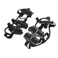 thumbnail image 1 of Crampons d'Escalade Antidérapants, Haute Dureté, Poignée en Acier Inoxydable, Excellente Traction pour Extérieur, Randonnée, Noir, Argent, 1 of 7