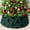 Green 23.62" x 15.75" x 7.87", variant on Christmas Tree Collar,Tree Collar,Plush Faux Fur Tree Collar with Pine Tree Textured Pattern,Soft Fluffy Xmas Tree Ring Boho Tree Skirt for Holiday Decorations Indoor Home Decor(Blue,28.3inch)