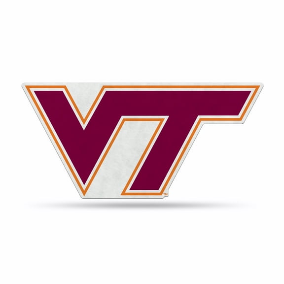 Virginia Tech Hokies Pennant Primary Logo 18 Inch Soft Felt University of
