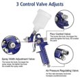 thumbnail image 4 of 2025 Airbrush For Painting Car Aerograph Spraying Gun Mini Air Paint HVLP Spray Gun 1.0mm Nozzle Mini Air Paint Spray Guns, 4 of 5