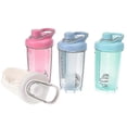 thumbnail image 4 of 1pc Protein Shaker Bottle With Mixed Ball Fitness Gym Water Bottle Fitness Mixer, 4 of 5