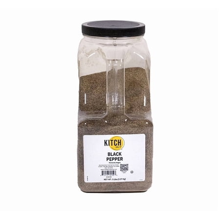 KITCH 24/7 Ground Black Pepper, 5 Pound
